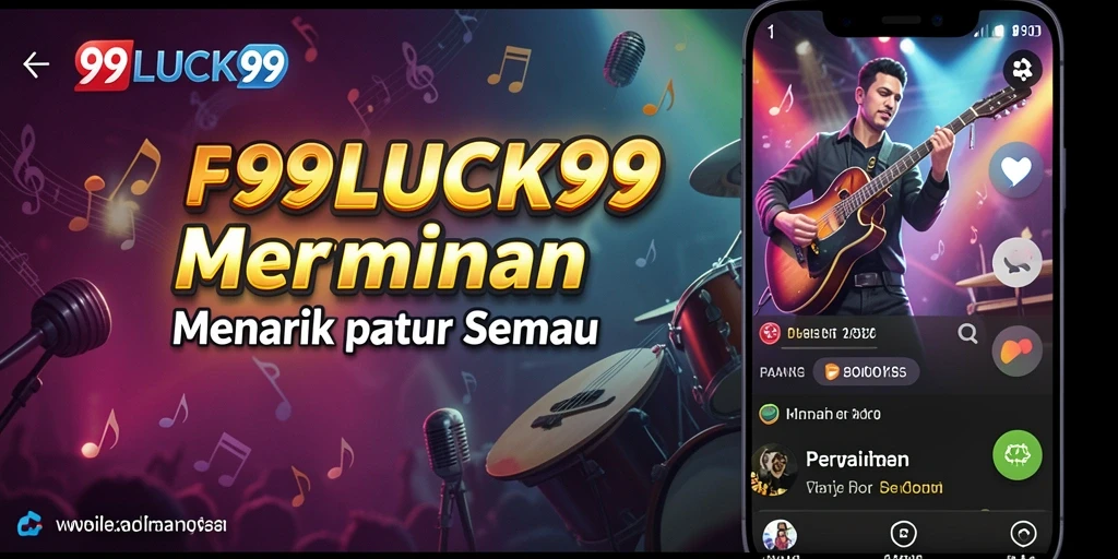Screenshot dari gameplay <strong>99LUCK99</strong> yang menunjukkan keseruan bermain musik.