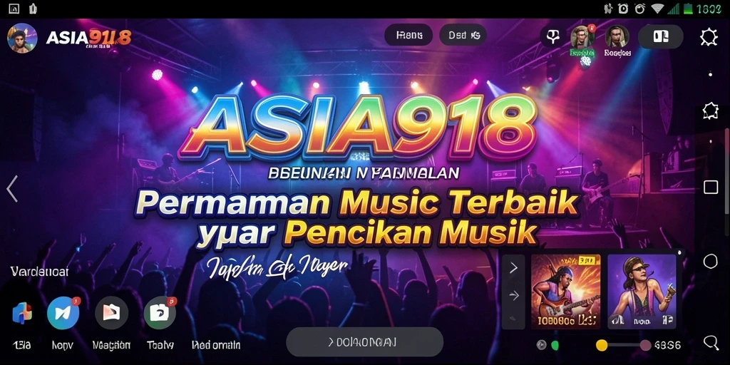 Tampilan gameplay <strong>ASIA918</strong> yang seru dan interaktif dalam bermain musik.