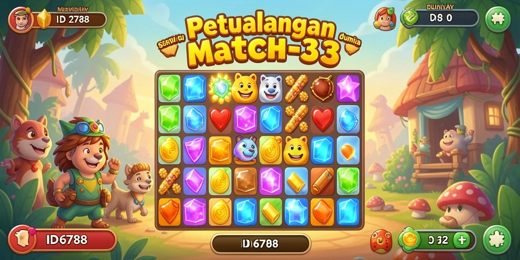 Gameplay seru ID6788 dengan grafis menarik dan level menantang.