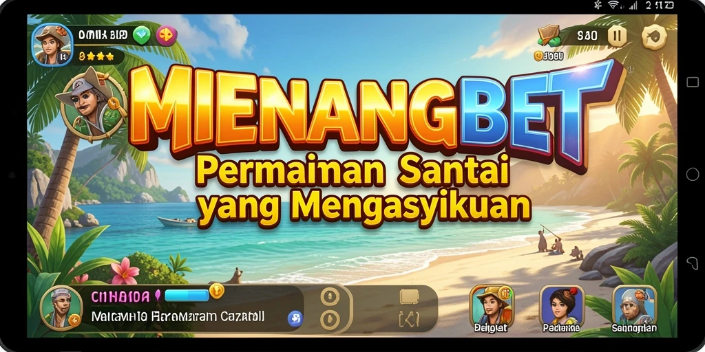 Screenshot MENANGBET menampilkan gameplay santai dan menghibur.