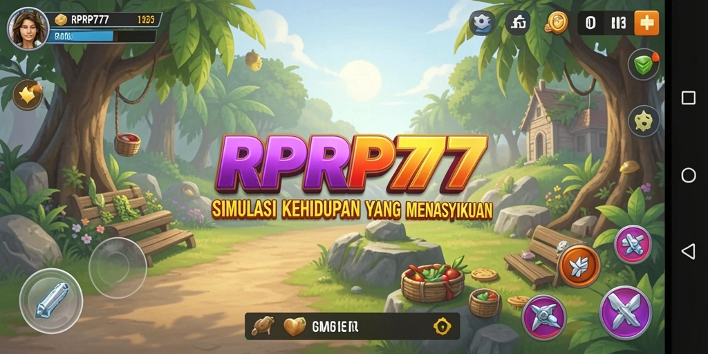 Screenshot RPRP777 menampilkan aktivitas simulasi yang menarik.